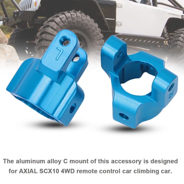 Aluminium C-fäste för AXIAL SCX10 4WD 1/10 RC-bil Klättringsbil