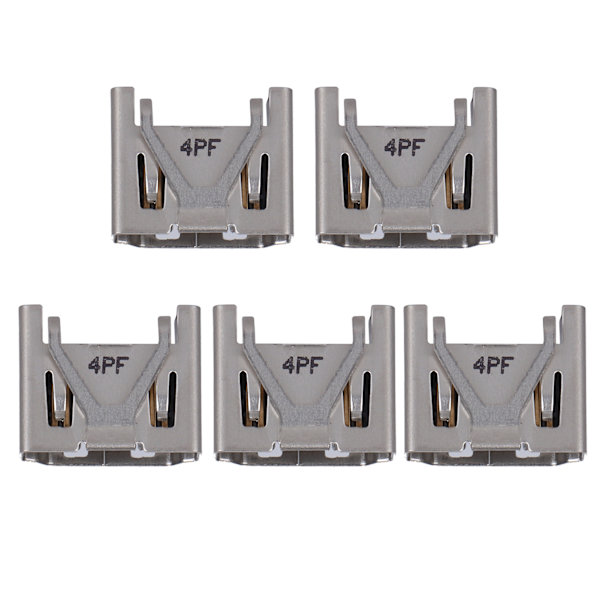5 stk. Spilkonsol HDMI Stikkontakt Port Interface Connector Udskiftning til PS4 SLIM/PRO