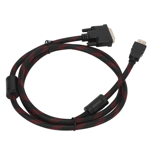 HDMI till DVI-kabel 24+1 Pin 1.4m 4.6ft för Raspberry Pi
