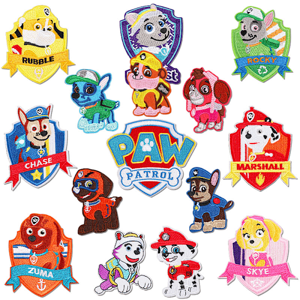 15 Pieces Children's Iron-on Patches Children's Iron-on Patches Iron-on Patch Children's Clothing Jeans Children's Sew-on Patch for DIY Clothing T-Shi