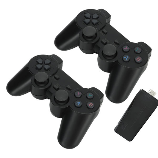 Videospilkonsollen med 2.4G Bluetooth-controller HD 1080P USB trådløs TV-spilkonsollen 32G
