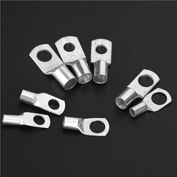 60st Kopparrörterminaler Svetskabel Ring Krympkontakter Kit