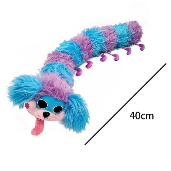 40 cm Poppy Pj Pug A Pillar Plysjdukke Leketid Utstoppet Caterpillar Plysjleker Barnegave