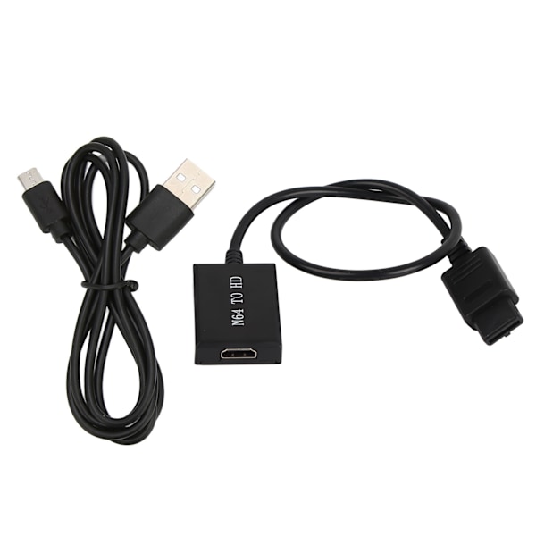 For N64 til HD Multimedia Interface Konverter Støtter 720P 1080P Skift Fuldt HD Videoadapter til N64 Display Mode