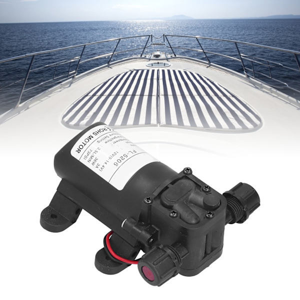 12V 36W Membranpump Dubbelgängad Mini Högtryck DC Vattenpump för Jordbruksbesprutning