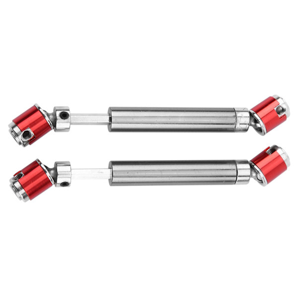 2 kpl Universal Drive Shaft CVD 110-155mm SCX10 CC01 D90 D110 RC-kiipeilijälle