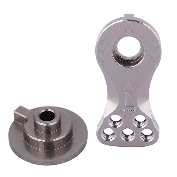 Styrarm i metall av aluminiumlegering 23T Passar för 1/10 1/8 bilmodell (Titan N10228T)