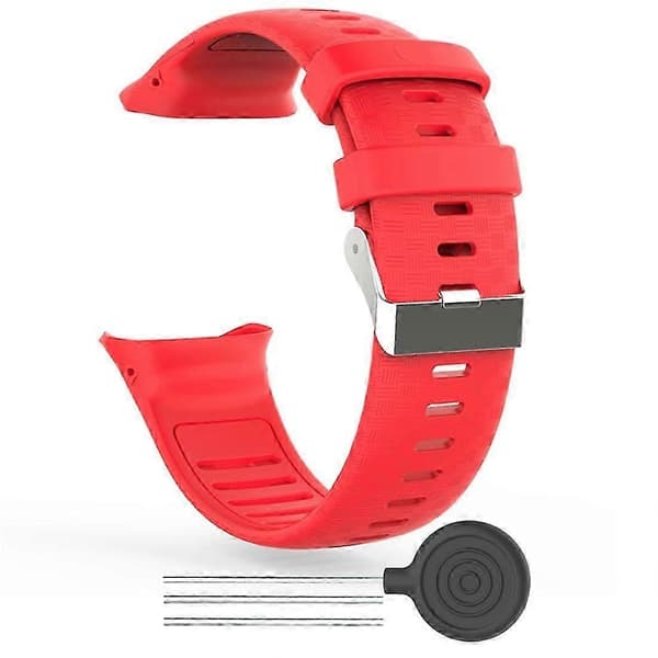 【02】Til Polar Vantage V Silikone Smart Watch Rem Red