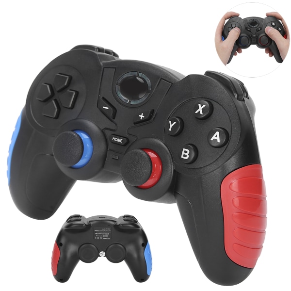 STK&#8209;7024S Bluetooth Remote Game Controller Gamepad Passer for PC/Android mobiltelefon