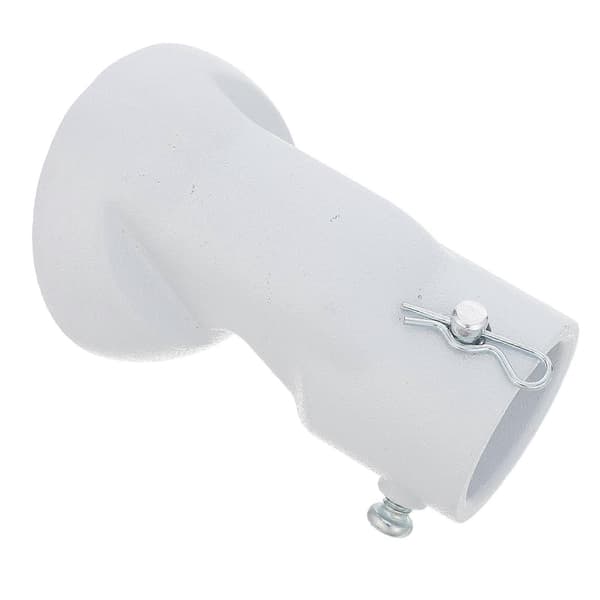 Ceiling Fan Mounting Bracket Adapter: Steel Sloped Fan Support Kit for Angled or Vaulted Ceilings - Up to 45 Degree Adjustable Mounting Bracket