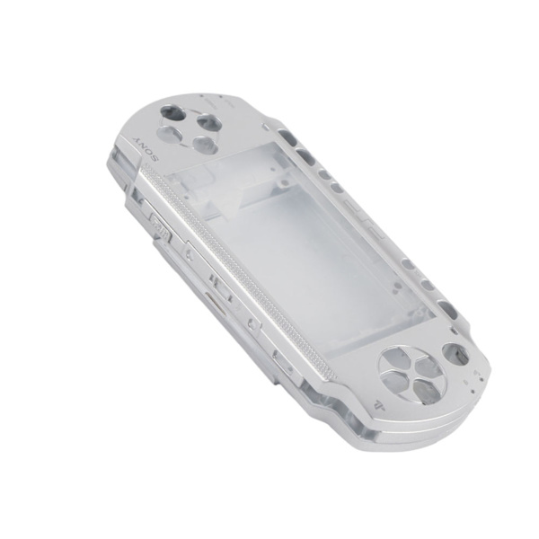 Ersättningshölje för PSP1000-konsol i ABS-material med skruvmejsel, silver
