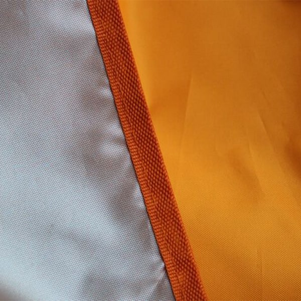 (Orange 4m) Udendørs trekantmarkise solbeskyttelse markise solsejl foldbar landskabsmarkise (400cm*400cm*400cm) Materiale: polyester