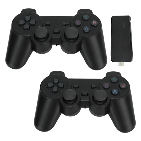 Videospilkonsollen med 2.4G Bluetooth-controller HD 1080P USB trådløs TV-spilkonsollen 64G