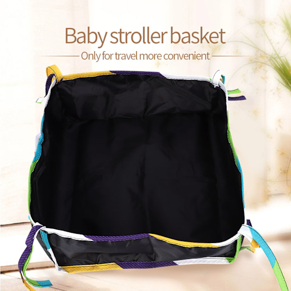 1 stk Baby Barnevogn Bundkurv Organizer Taske til Buggy Shopping Opbevaring