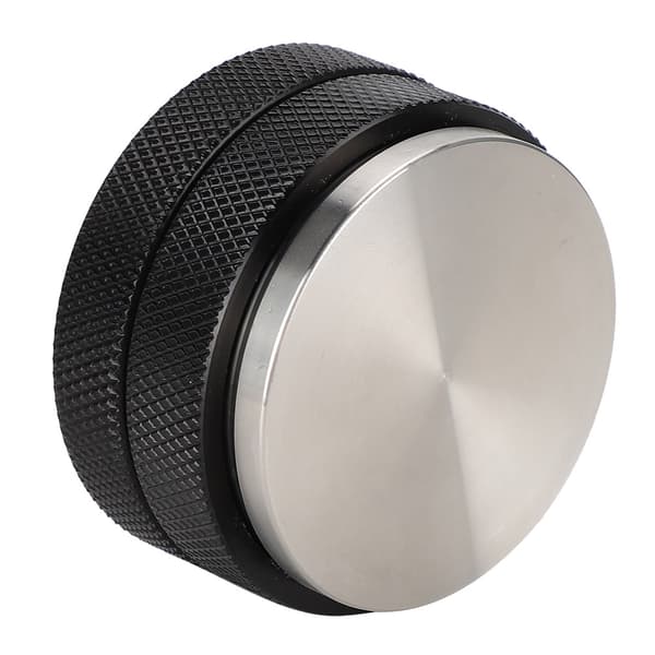 58 mm sort kaffepresser i rustfrit stål til hjemme- og cafébrug