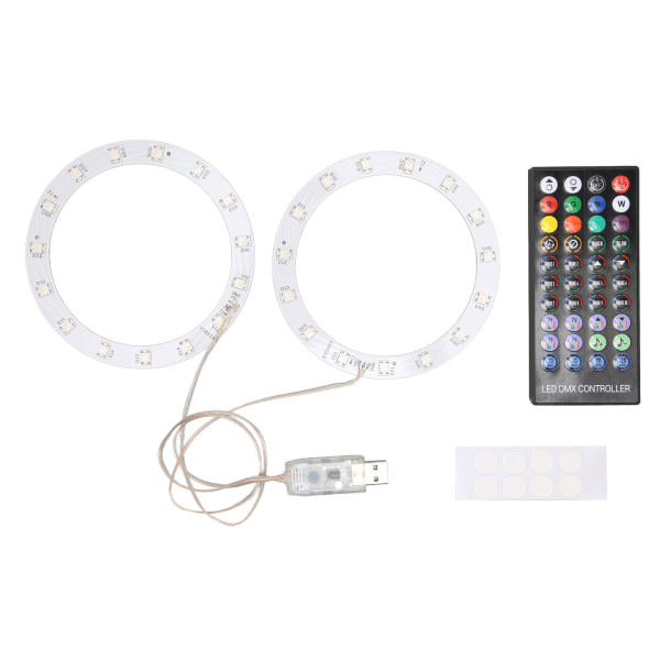 RGB LED Light Strip Kit for PS5 Console Sync Musikkspilllyd 8 farger 400 lyseffekter 3 kontrollmetoder