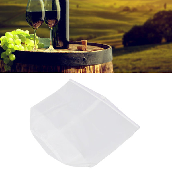 5 Gallons Bryggpåsar Vinförpackningsväska Extra Fint Nät för Hembryggning Mjölk Honung Lila (25mikron)