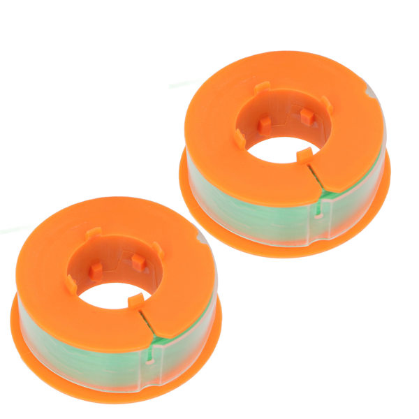 2 stk. Grasklipperspolelinje Nylon Trimmer Tilbehør Utskifting Passer for BOSCH ART 30 ART 30FA Grønn
