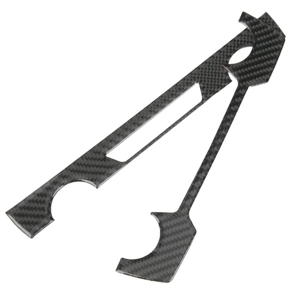 Kolfiber Mittkonsol CD Panel Trim Skydd för Honda CRV 2016 2019