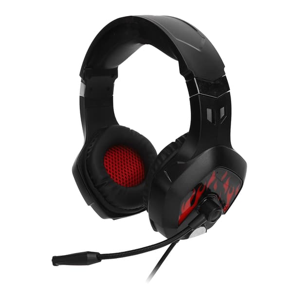 G316 Kablet Gaming Headset med LED Lys til PC Computer Hjemmebrug