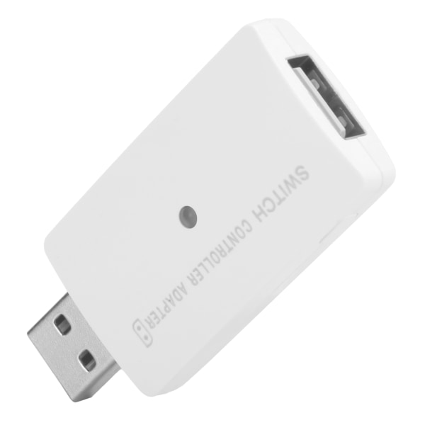 Bærbar USB trådløs Bluetooth-kontroller Adapter Håndtak Converter for PS4 Switch Game Console White