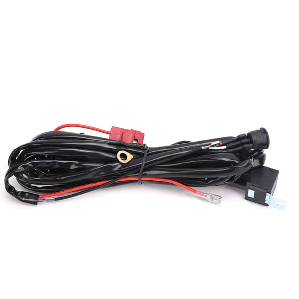2m DT Interface Vandafvisende Sort Ledningsnet 40A 12V til LED Bilspots