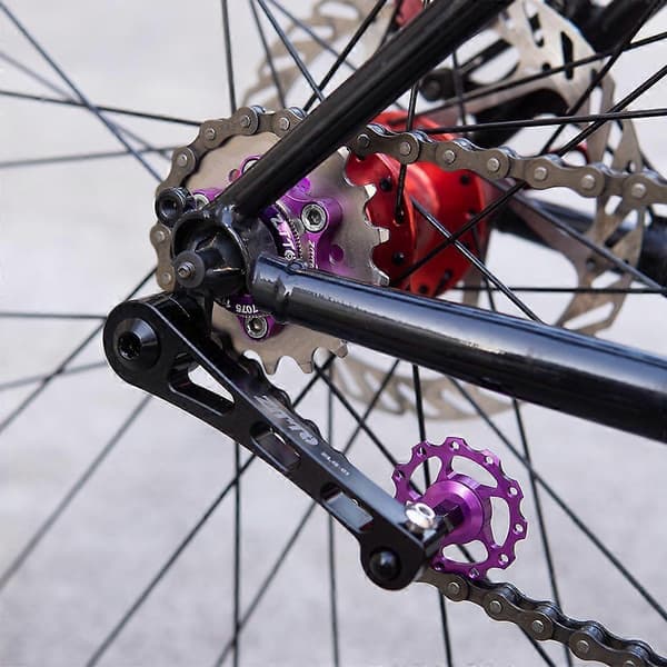 ZTTO Bicycle Single Speed Chain Tensioner with Adjustable Wheel