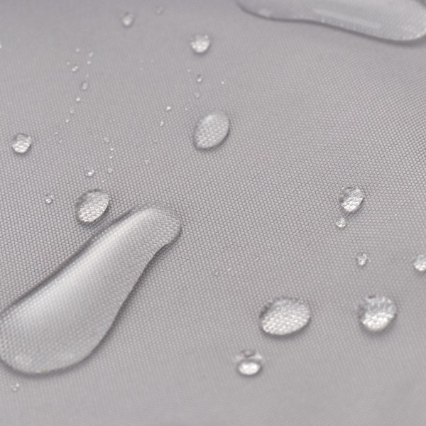 Polyester anti-UV og vandtæt privatlivs skærm have skygge net--0.9x6m grå (materiale: polyester vandtæt, 28 knaphuller, 33 25cm kabelbindere)
