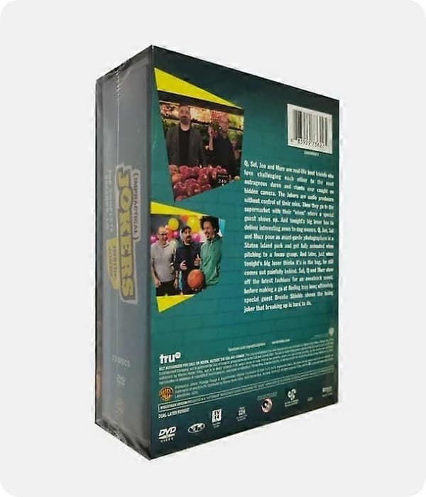 Impractical Jokers Den Komplette Serie Sæson 1-9 (DVD 33-Disc Box Set) engelsk version
