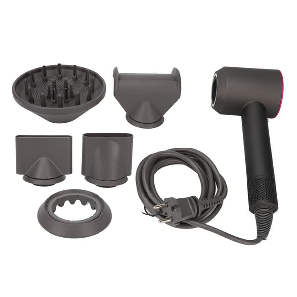 Bladløs Hammer Hårføner Bærbar 5 Diffuser Reise Hårføner 220-240V EU-plugg