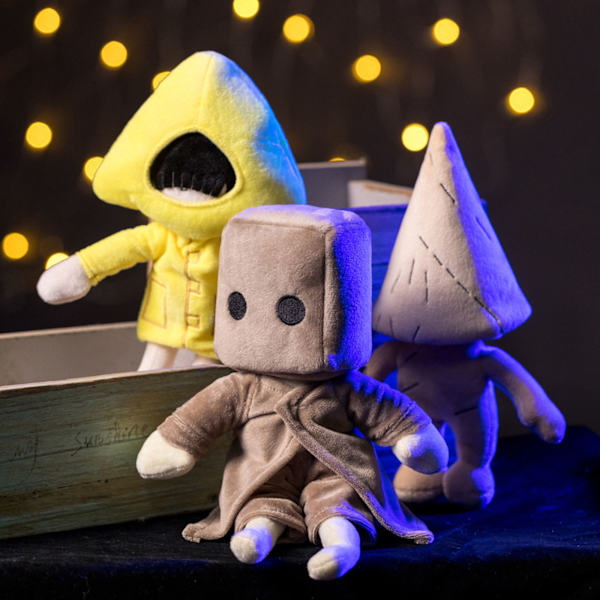 Little Nightmares & Little Nightmares 2 Pehmolelu - 30cm Boxman Xiaoliu Nuken