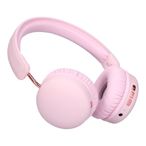Trådløse Bluetooth Over Ear Hovedtelefoner Foldbare Dyb Bas Støjreducerende til Laptop PC Pink
