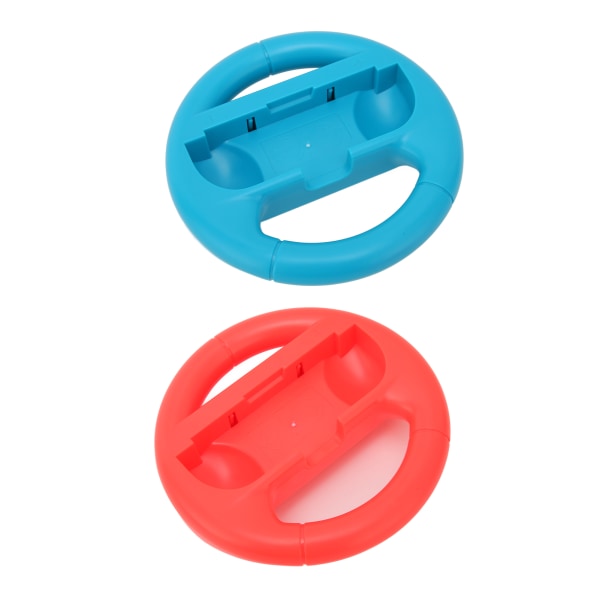 2 stk rattkontroller bærbare racingspill Tilbehørsett for for bryter (rød blå)