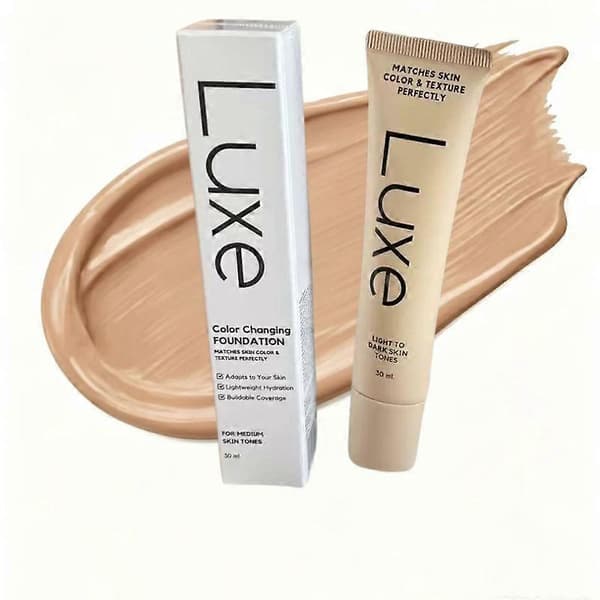 【02】Luxe farveskiftende foundation MEDIUM