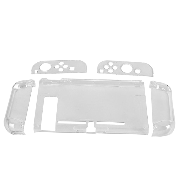 Spilkonsol Beskyttelsesetui Cover Kit TPU Split Shell Protector til Switch Transparent