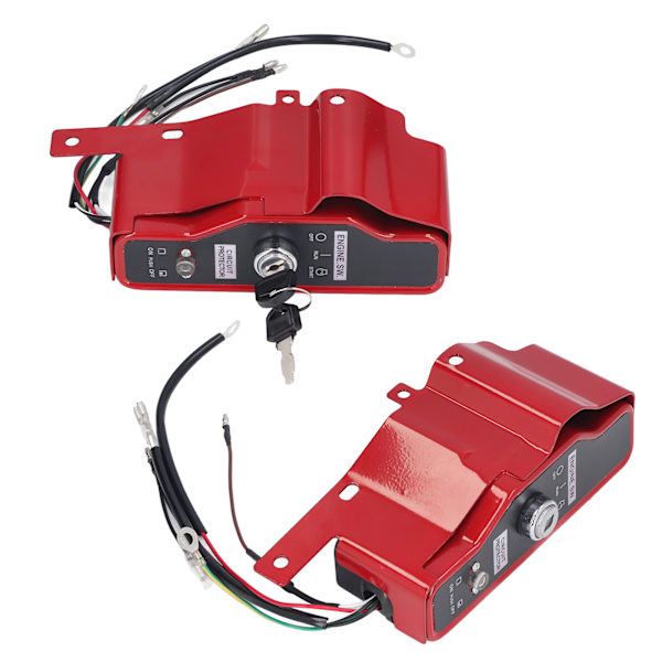 Tændingssluseboks Tændingsstarter Switch Kit med 2 Nøgler til GX340 GX390 11hp 13hp Benzinmotor