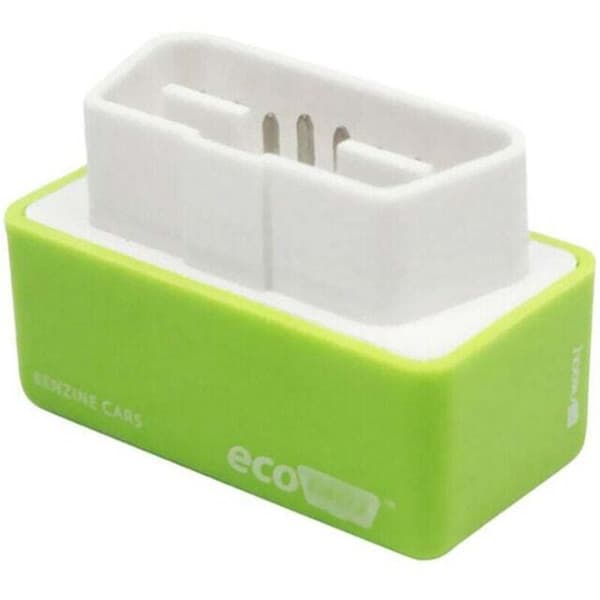 Eco OBDII Universal Drivstoffbesparende Tuning Box Chip for Bensin - Grønn