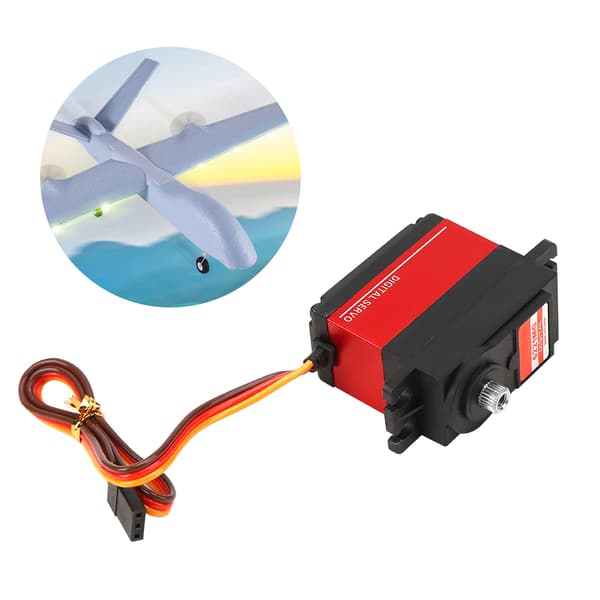 PDI 6221MG 20KG Servo Opgradering til RC Drone Model Sort
