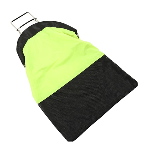 Foldbar Dykke- og Fiskepose, Lukket Dykke- og Fiskepose, Fiskeutstyr, Fluorescerende Gul