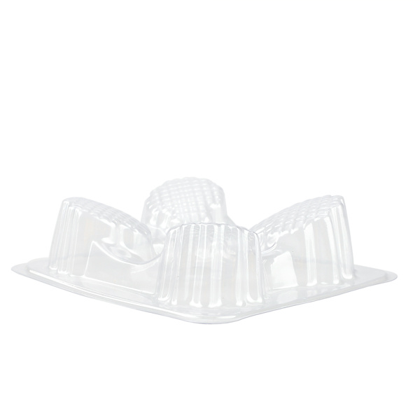 (Transparent 50 st Storlek: 125*108mm) Melonbasmaterial: PET-plast
