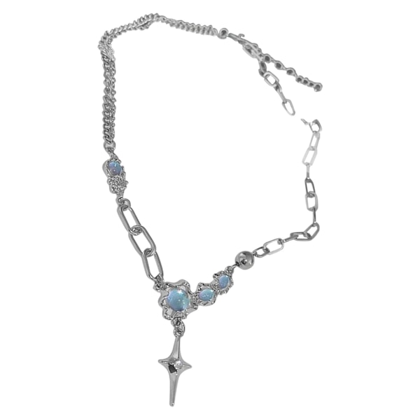 Ristiriipus Ketju Makea Ja Kylmä Hip Hop Ominaisuus Kaulakoru Niche Advanced Choker