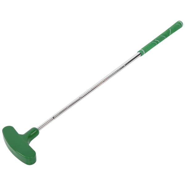 Sammenfoldelig minigolfputter i rustfrit stål med gummihoved til børn
