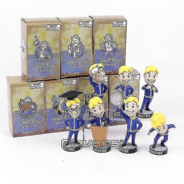 KinZon Fallout Vault Boy Bobble Head PVC Actionfigur - Samlerobjekt Model Legetøj Brinquedos A Intelligence