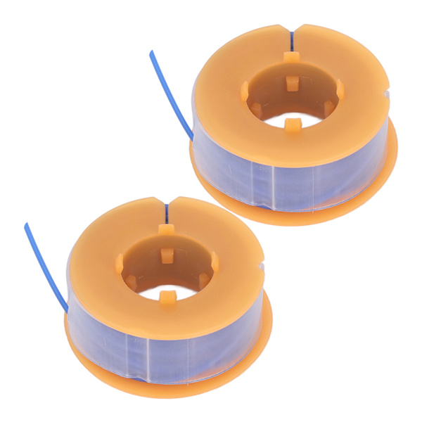2 stk. Grasklipperspoletråd Nylon Trimmer Tilbehør Utskifting Passer for BOSCH ART 30 ART 30FA Blå