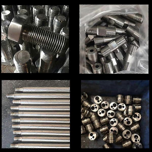 【02】304 Rustfrit Stål Stang 20mm Diameter Solid Aksel 800mm Præcisionsbearbejdet Rustbestandig Stang