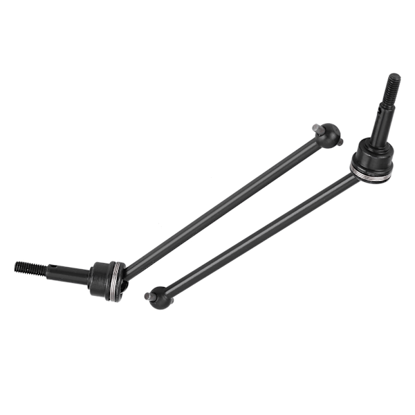 2 kpl Metallia Etu- ja Takakardaanit HIMOTO E10MTL E10MT E10BP 1/10 RC-autolle (Musta)