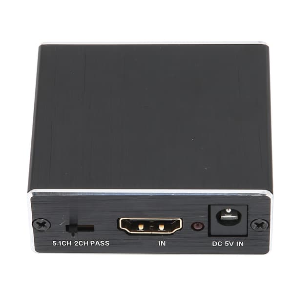 HDMI Audio Splitter 4K 60Hz Dekoder HD Audio Converter Adapter