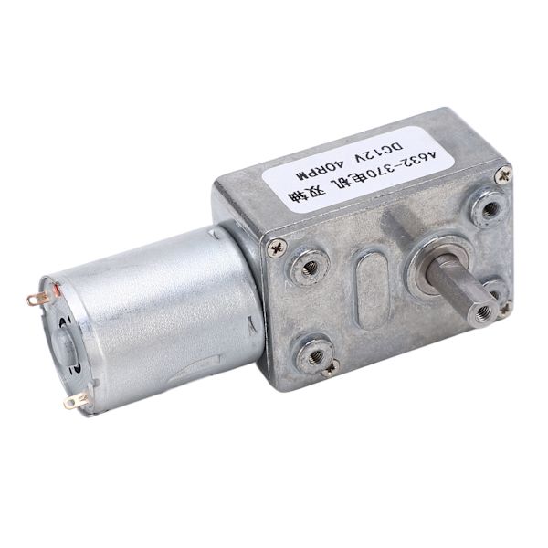 Tehokas 40RPM DC-vaihteistoinen moottori nopeuden alennuksella DC12V-sovelluksiin - Ihanteellinen korvaava osa parannetulla kuormankantokyvyllä