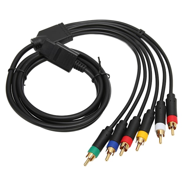 RGB RGBS Multifunktionell Kompositkabel Hög Flexibilitet Mjuk Stabil Komponent AV-kabel med 4 BNC-huvuden
