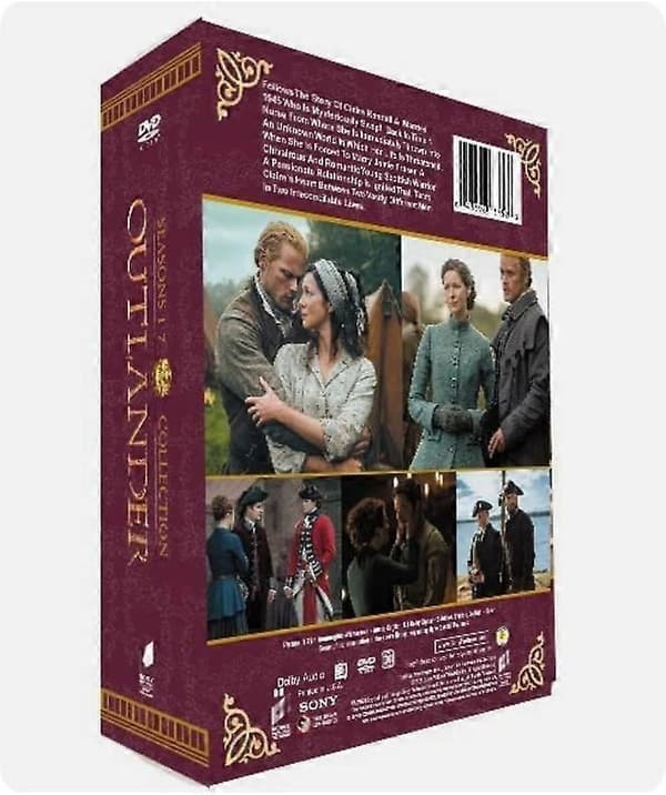 【02】Outlander Sæson 1-7 DVD 31-Disc Ny Boks Sæt engelsk version